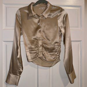 Reformation Silk Blouse